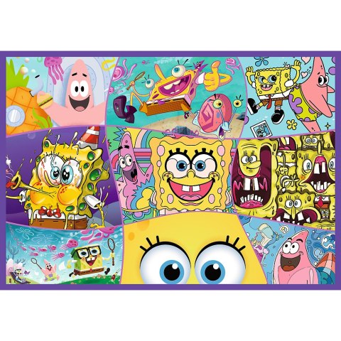 Puzzle - 4x250 - Szalony świat Sponge Boba Trefl 13342 Trefl Puzzle Puzzle - 4x250 - Szalony świat Sponge Boba Trefl 13342 Trefl Puzzle