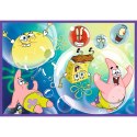 Puzzle - 4x250 - Szalony świat Sponge Boba Trefl 13342 Trefl Puzzle