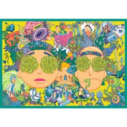 Puzzle - 4x250 - Zakręcony świat Ricka i Morty'ego - Warner Rick and Morty Trefl 13338 Trefl Puzzle
