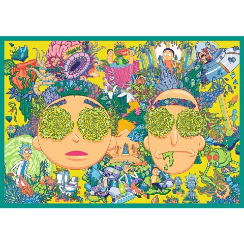 Puzzle - 4x250 - Zakręcony świat Ricka i Morty'ego - Warner Rick and Morty Trefl 13338 Trefl Puzzle Puzzle - 4x250 - Zakręcony świat Ricka i Morty'ego - Warner Rick and Morty Trefl 13338 Trefl Puzzle