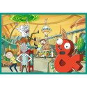 Puzzle - 4x250 - Zakręcony świat Ricka i Morty'ego - Warner Rick and Morty Trefl 13338 Trefl Puzzle