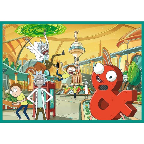 Puzzle - 4x250 - Zakręcony świat Ricka i Morty'ego - Warner Rick and Morty Trefl 13338 Trefl Puzzle Puzzle - 4x250 - Zakręcony świat Ricka i Morty'ego - Warner Rick and Morty Trefl 13338 Trefl Puzzle