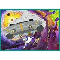 Puzzle - 4x250 - Zakręcony świat Ricka i Morty'ego - Warner Rick and Morty Trefl 13338 Trefl Puzzle