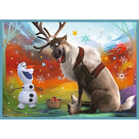 Puzzle - 4w1 (12, 15, 20, 24) - Niezwykły świat Frozen - Trefl 34381 Trefl Puzzle Puzzle - 4w1 (12, 15, 20, 24) - Niezwykły świat Frozen - Trefl 34381 Trefl Puzzle