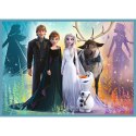 Puzzle - 4w1 (12, 15, 20, 24) - Niezwykły świat Frozen - Trefl 34381 Trefl Puzzle