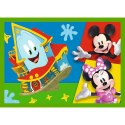 Puzzle - "4w1 (12, 15, 20, 24)" - Wśród przyjaciół Myszka Miki Trefl 34616 Trefl Puzzle