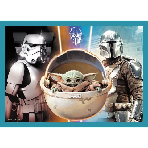 Puzzle - "4w1" - Mandalorian Trefl 34397 Trefl Puzzle Puzzle - "4w1" - Mandalorian Trefl 34397 Trefl Puzzle