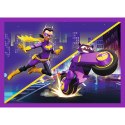 Puzzle - 4w1 - Poznaj Batwheels - Warner Batwheels 34658 Trefl Puzzle