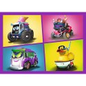 Puzzle - 4w1 - Poznaj Batwheels - Warner Batwheels 34658 Trefl Puzzle