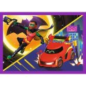 Puzzle - 4w1 - Poznaj Batwheels - Warner Batwheels 34658 Trefl Puzzle