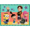 Puzzle - 4w1 - Zwariowane Minionki Trefl 34648 Trefl Puzzle