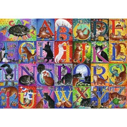 Puzzle - 500 - Koci alfabet Trefl 37527 Trefl Puzzle