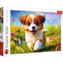 Puzzle - 500 - Wesoły piesek Trefl 37524 Trefl Puzzle
