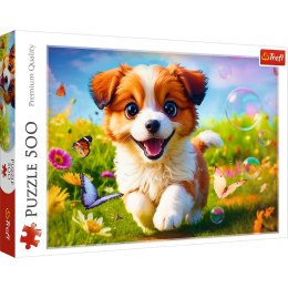 Puzzle - 500 - Wesoły piesek Trefl 37524 Trefl Puzzle