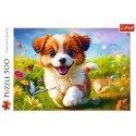 Puzzle - 500 - Wesoły piesek Trefl 37524 Trefl Puzzle