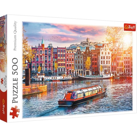 Puzzle 500 el. Amsterdam, Holandia Trefl 37428 Trefl Puzzle Puzzle 500 el. Amsterdam, Holandia Trefl 37428 Trefl Puzzle