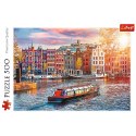 Puzzle 500 el. Amsterdam, Holandia Trefl 37428 Trefl Puzzle