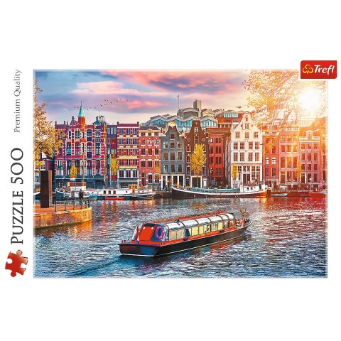 Puzzle 500 el. Amsterdam, Holandia Trefl 37428 Trefl Puzzle Puzzle 500 el. Amsterdam, Holandia Trefl 37428 Trefl Puzzle