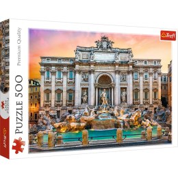 Puzzle 500 el. Fontanna di Trevi, Rzym Trefl 37292 Trefl Puzzle