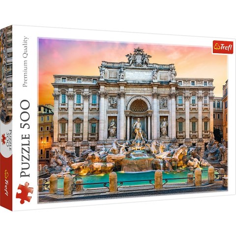 Puzzle 500 el. Fontanna di Trevi, Rzym Trefl 37292 Trefl Puzzle Puzzle 500 el. Fontanna di Trevi, Rzym Trefl 37292 Trefl Puzzle