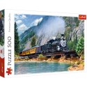 Puzzle 500 el. Górski pociąg Trefl 37379 Trefl Puzzle