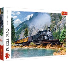 Puzzle 500 el. Górski pociąg Trefl 37379 Trefl Puzzle