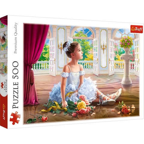 Puzzle 500 el. Mała baletnica Trefl 37351 Trefl Puzzle Puzzle 500 el. Mała baletnica Trefl 37351 Trefl Puzzle