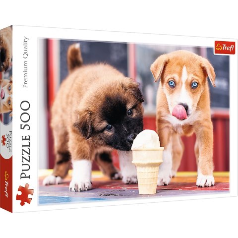 Puzzle 500 el. Pora na lody Trefl 37272 Trefl Puzzle Puzzle 500 el. Pora na lody Trefl 37272 Trefl Puzzle