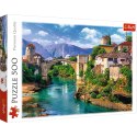 Puzzle 500 el. Stary Most w Mostarze, Bośnia i Hercegowina Trefl 37333 Trefl Puzzle