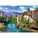 Puzzle 500 el. Stary Most w Mostarze, Bośnia i Hercegowina Trefl 37333 Trefl Puzzle