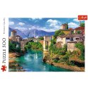 Puzzle 500 el. Stary Most w Mostarze, Bośnia i Hercegowina Trefl 37333 Trefl Puzzle