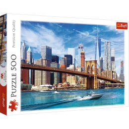 Puzzle 500 el. Widok na Nowy Jork Trefl 37331 Trefl Puzzle