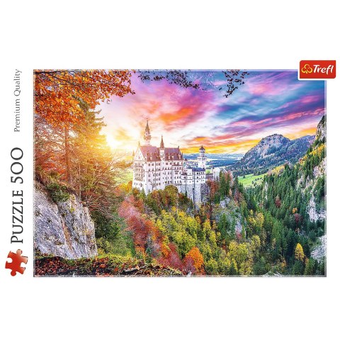 Puzzle 500 el. Widok na zamek Neuschwanstein, Niemcy Trefl 37427 Trefl Puzzle Puzzle 500 el. Widok na zamek Neuschwanstein, Niemcy Trefl 37427 Trefl Puzzle