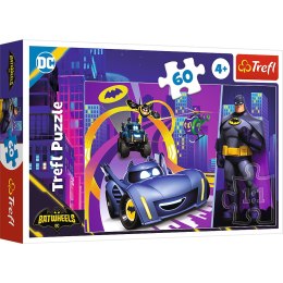 Puzzle - 60 - Batman i jego pojazdy Trefl 17400 Trefl Puzzle