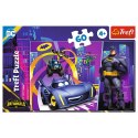 Puzzle - 60 - Batman i jego pojazdy Trefl 17400 Trefl Puzzle