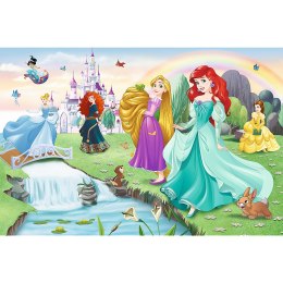 Puzzle - 60 - Poznaj Księżniczki - Disney Princess Trefl 17361 Trefl Puzzle