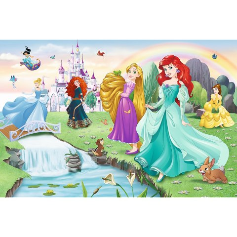 Puzzle - 60 - Poznaj Księżniczki - Disney Princess Trefl 17361 Trefl Puzzle Puzzle - 60 - Poznaj Księżniczki - Disney Princess Trefl 17361 Trefl Puzzle
