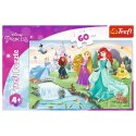 Puzzle - 60 - Poznaj Księżniczki - Disney Princess Trefl 17361 Trefl Puzzle