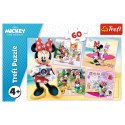 Puzzle - 60 - Urocza Minnie - Disney Minnie Trefl 17360 Trefl Puzzle