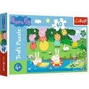 Puzzle - 60 - Wakacyjna zabawa - Peppa Pig 17326 Trefl Puzzle