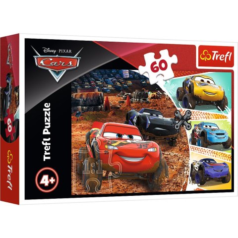Puzzle - 60 - Zygzak McQueen z przyjaciółmi - Disney Cars 3 17327 Trefl Puzzle Puzzle - 60 - Zygzak McQueen z przyjaciółmi - Disney Cars 3 17327 Trefl Puzzle