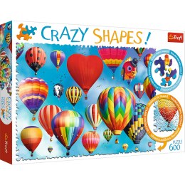 Puzzle - 600 Crazy Shapes - Kolorowe balony 11112 Trefl Puzzle