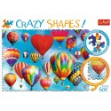 Puzzle - 600 Crazy Shapes - Kolorowe balony 11112 Trefl Puzzle