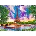 Puzzle - 600 Crazy Shapes - Niebo nad Paryżem 11115 Trefl Puzzle