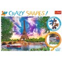 Puzzle - 600 Crazy Shapes - Niebo nad Paryżem 11115 Trefl Puzzle