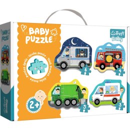Puzzle - Baby Classic - Pojazdy i zawody / Trefl Baby 36071 Trefl Puzzle