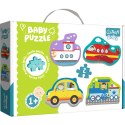 Puzzle - Baby Classic - Pojazdy transportowe / Trefl Baby 36075 Trefl Puzzle