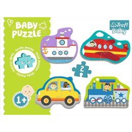 Puzzle - Baby Classic - Pojazdy transportowe / Trefl Baby 36075 Trefl Puzzle
