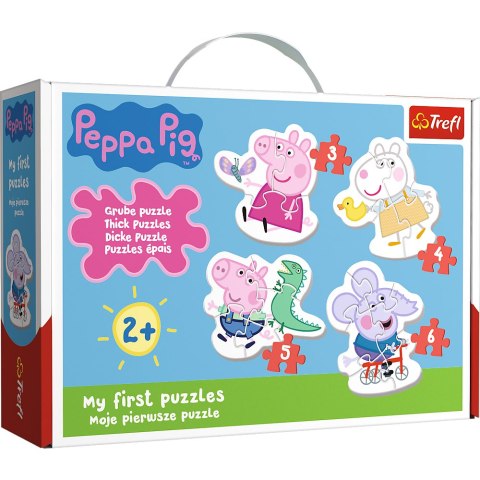 Puzzle - "Baby Classic" - Urocza Świnka Peppa Trefl 36086 Trefl Puzzle Puzzle - "Baby Classic" - Urocza Świnka Peppa Trefl 36086 Trefl Puzzle