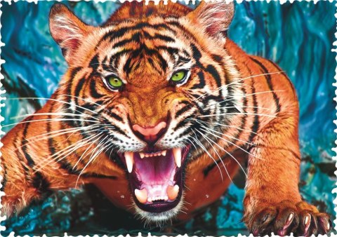 Puzzle Crazy Shapes 600 el. Oko w oko z tygrysem Trefl 11110 Trefl Puzzle Puzzle Crazy Shapes 600 el. Oko w oko z tygrysem Trefl 11110 Trefl Puzzle